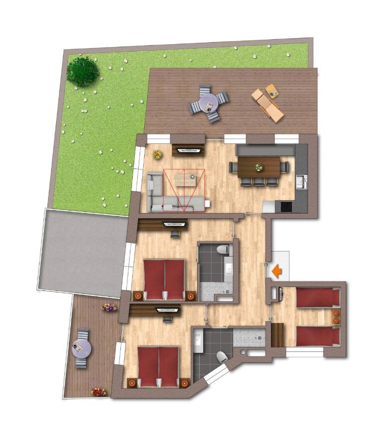 Alma Appartements ไมย์อาโฮเฟิน ภายนอก รูปภาพ